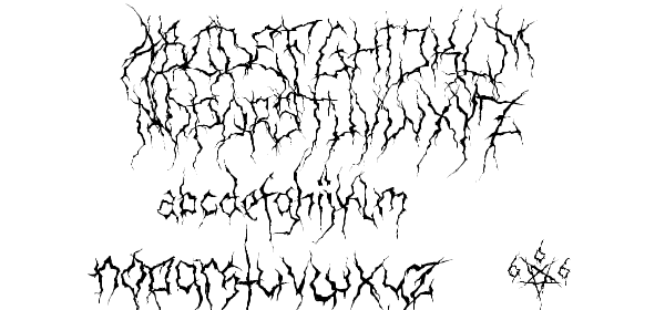 Xxii Ultimate Black Metal Font Download